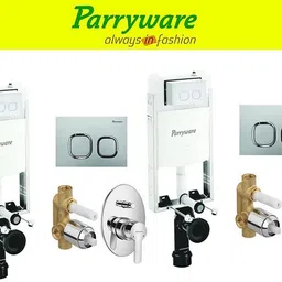 parryware Half Frame Concealed Cistern, with divater body upper cleart set of 2 pic 383 Dual Flush Tank-picture-30