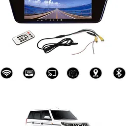 maties 7inch Rearview LED Monito Full HD With USB/TF Card/Remote Control-36 Black LED-picture-39