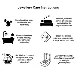 Estele Gold-Plated Contemporary Studs Earrings image 4