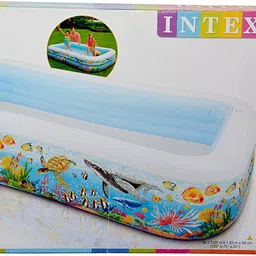 intex Rectangular Aquarium Theme Inflatable Swimming Pool-picture-24