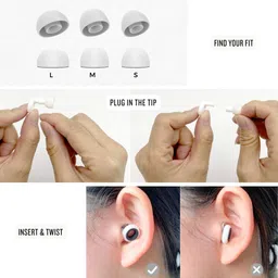 leap to trip HUSH Ear Plugs -Noise & Pressure Reduction for Travel, Sleep and Focus Ear Plug image 5