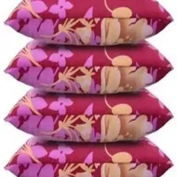 gunvar india private limited LUXURY Polyester Fibre Solid Sleeping Pillow Pack of 4-picture-28