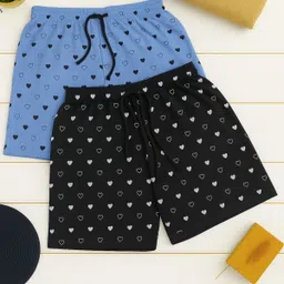 tapasya fashion Pack of 2 Printed Women Multicolor Regular Shorts-picture-20