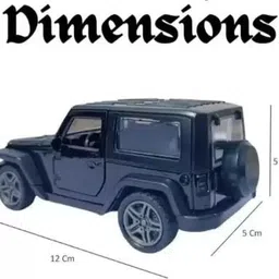 driftx Thar Diecast Model Car 1:32 Scale - Premium Alloy Toy with Openable Doors image 4