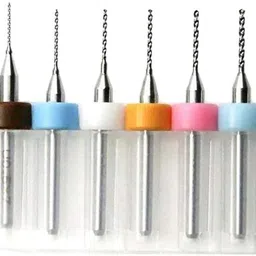 gsk cut 10 Pcs 0.3mm-1.2mm Tungsten Carbide Macro Drill Bits Set, PCB Drill Bit Set, 3mm Shank for Print Circuit Board, Amber, Beeswax, Rough Stone, Dremel, Jewelry, CNC Punching Engraving-picture-16