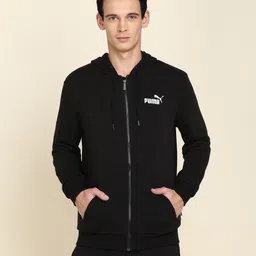 puma ESS Small Logo FZ Hoodie Men Solid Casual Jacket-picture-28