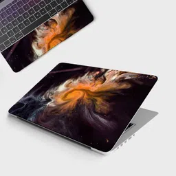 Yuckquee GALAXY LIKE MARBLE TEXTURE Full Body Vinyl Laptop Skin 17.3 Vinyl Laptop Skin Compatible for 17.3 inch image 1