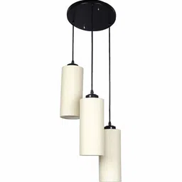new era Garcia Off Off White Cotton Fabric Cluster Hanging Light image 4