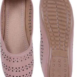 ravis Stylish Pink Bellies For Women image 4
