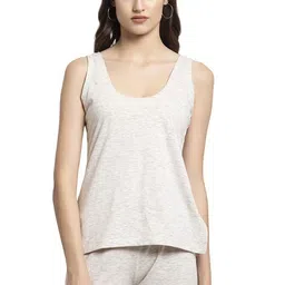 armisto Women's Cotton Lycra Winter Thermal Set (Top + Lower)/ Off White Colour/Super Soft/Best Inner Warmer image 4