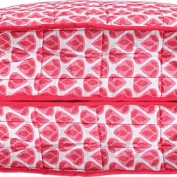 CHAMPARAN Cotton Lingerie Undergarments Organizer (Pink) Cotton Laundry Bag-picture-21