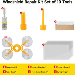 tophaven Windshield Repair Kit, Car Windshield Window Glass Repair Tool for Quick Repair Windshield Repair Kit-picture-21