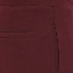 UnderJeans by Spykar Men Maroon & Grey Lounge Shorts image 5