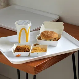 kanha New Design Unbreakable Plastic Serving Tray Set (12x16) inches (Large) Tray image 5