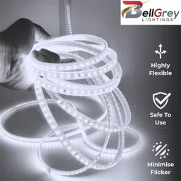 bellgrey 1200 LEDs 5 m White Steady Strip Rice Lights image 3