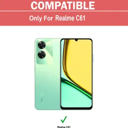 zapcase Back Cover for Realme C61 image 2