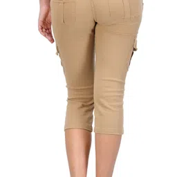 fashion cult Women Beige Capri image 3