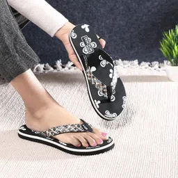 duosoft |Lightweight|Antiskid|Ortho|Heels|Slippers for Women|Flip Flop for Girls| Women Slippers-picture-19