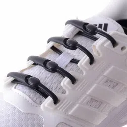 TRINGDOWN One-Size Fits All No Tie Elastic Shoelaces (12 Loops Shoelaces) Shoe Lace image 2