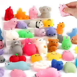 6 Squishy toys Bath Toy-image-1