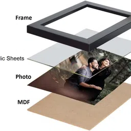 shree govindam Wood Wall Photo Frame image 4