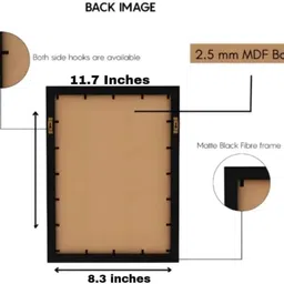 allaiv Wood Wall Photo Frame image 2