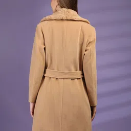 plagg Wool Solid Coat For Women image 4