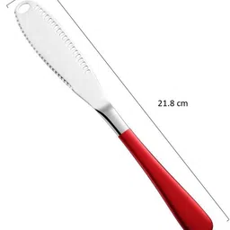 tomatus 3 in 1 Stainless Steel Butter Knife for Bread Butter Cheese Jam Slicer Stainless Steel Cheese Knife, Butter Spreader image 5