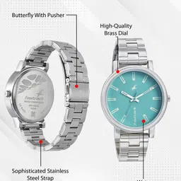 fastrack Fundamentals Analog Watch- For Women NT68010SM02 image 2