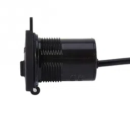 dongreela USB Button Charger For Motorbikes 1.5 A Bike Mobile Charger image 5