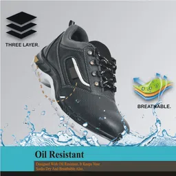 peclo Steel Toe Genuine Leather Safety Shoe-picture-25