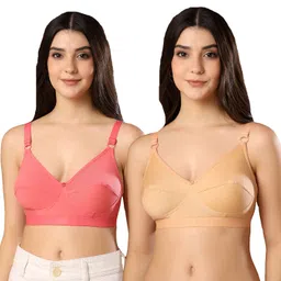 paavki Pack of 2 Women Everyday Non Padded Bra-picture-23