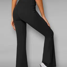 imperative Solid Women Black Tights image 2