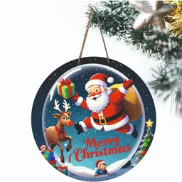 zencrafts ZC06114MerryChristmasWallHanging/Door Hanging for Home Hanging Ornaments Pack of 1-picture-42