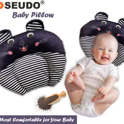 Pillow for Newborn Baby Mustard Seeds Animals Baby Pillow Pack of 1-image-92
