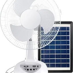 Solar-Powered Fan with 5200mAh Rechargeable Battery – Cooling Anytime, Anywhere with 1 Year Warranty Table Fan-image-51