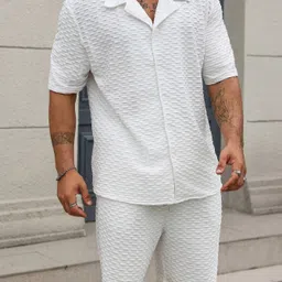 zilcon Shirt Regular Shorts Co-ords Set image 3