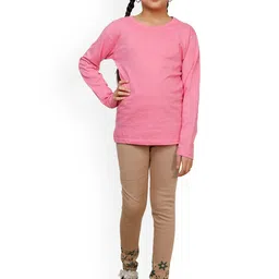 IndiWeaves Girls Pack Of 5 Printed Woolen Ankle Length Leggings image 2