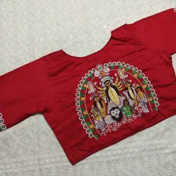 bong butiq Round Neck Women Blouse-picture-27