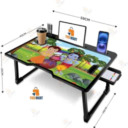 hevenq Wood Portable Laptop Table image 2