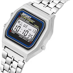 zyla Digital Chain Watch 023 Digital Watch - For Men Unisex watches 2026 image 5