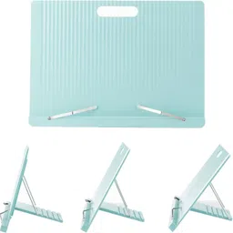 TARKAN Multifunctional Book Stand, Reading Holder Plastic Desk Stand Laptop Stand with Adjustable Height Compatible with Universal Laptops-picture-29
