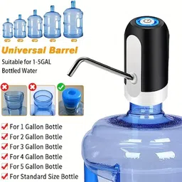 mobone Automatic Water Dispenser Pump 20 Litre Water can & jar–Rechargeable Bottled Water Dispenser image 3