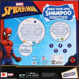 skoodle Marvel Spiderman Make Your Own Shampoo - Do It Yourself Kit image 2