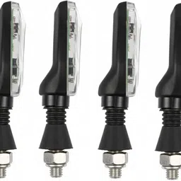 prime zone Front, Rear LED Indicator Light for Bajaj, Hero, Honda, TVS, Suzuki, Universal For Bike Universal For Bike image 3