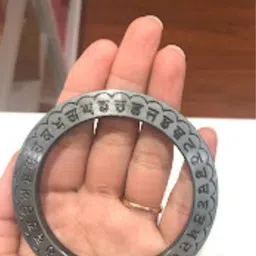 da creations Stainless Steel Silver Coated Kada image 3