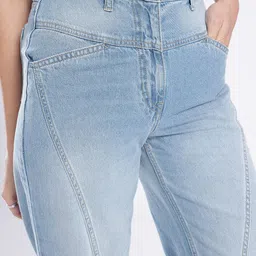 glitchez Women High Rise Blue Jeans image 3