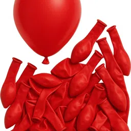 bzore Solid Premium 100Pc Red Metallic Balloons for Birthday,Anniversary & Party Decoration Balloon-picture-45