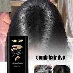 sheny Easy to Apply And Wash Out, Easy Application for All Hair Types Black , BLACK image 1