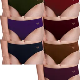 rupa Pack of 7 Women Hipster Multicolor Panty-picture-16
